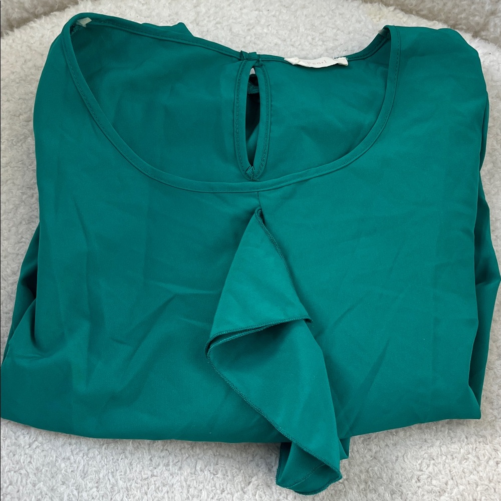 Pearl Ruffle Front Blouse - Picture 4 of 4